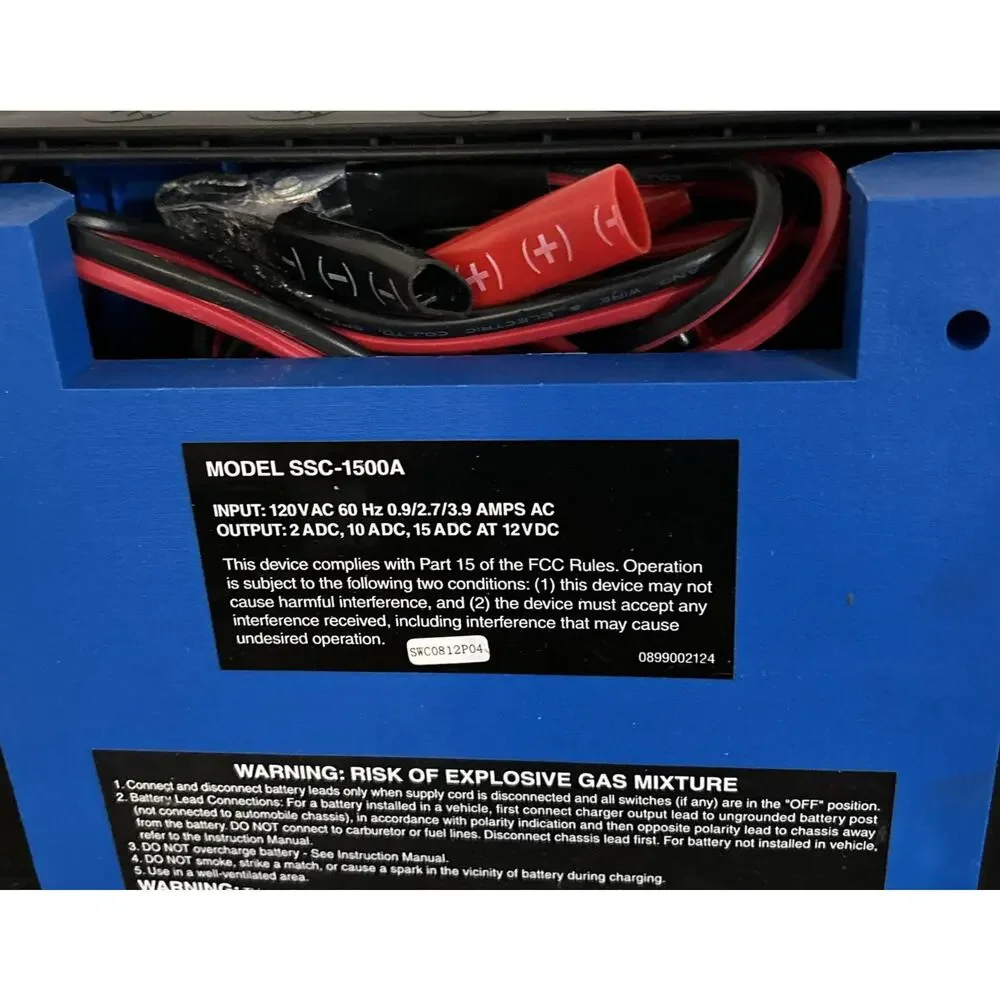 Schumacher SSC-1500A 6V/12V Ship ‘N Shore Auto & Marine Battery Charger Open Box